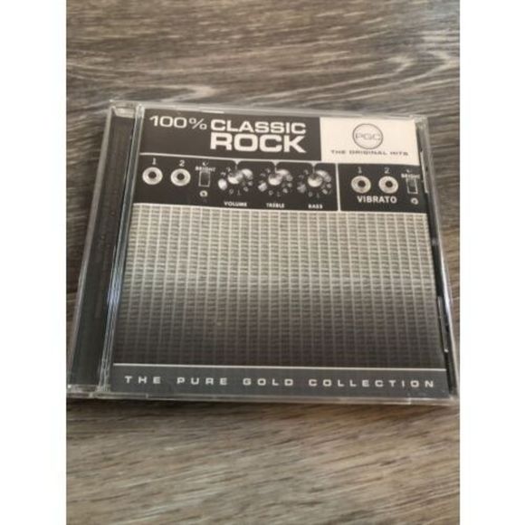 100% Classic Rock - The Original Hits. Various Artists - Music CD . Pre Owned - Picture 2 of 7